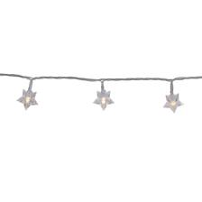 50L CHRISTMAS STARS WEND CONNECTOR CLEAR WIRE WARM LIGHT - 120-3900457/1