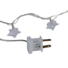 50L CHRISTMAS STARS WEND CONNECTOR CLEAR WIRE WARM LIGHT - 120-3900457/1