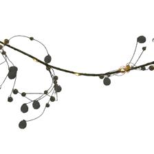 GARLAND WITH BEADS - 120-7000093U