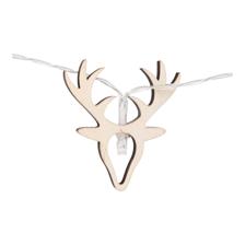 STRING LIGHT WITH DEER HEAD - 120-7000101U
