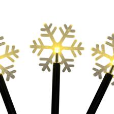 SET OF 5 SNOW FLOOR LIGHTS WITH WATERPROOF BATTERY CASE (3PC - 120-7500065B
