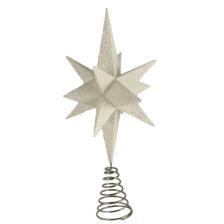 PLASTIC GLITTER 3D STAR TREE TOPPER - 130-0200167