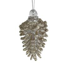 Adorno de piña navideña 9X4.5X - 130-0701076