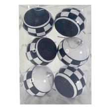 SET OF 6 8CM  BALLS - 130-2501945
