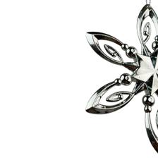 Plastic Ornament 11.7*10.2*1.5 - 130-4201071