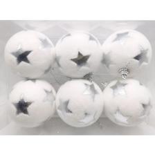 SET OF 6 X'MAS BALL - 130-5000354
