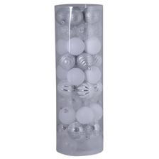 70mm mercury finish ball*5pcs.60mm glitter ball*20pcs60mm sh - 130-9501360-70MM