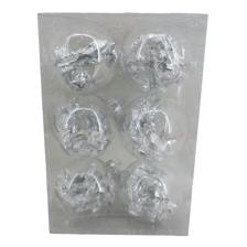 BOLA DE DECORAÇÃO JG 80 MM 6 PEÇAS 16 X 10 M - 130-9502567
