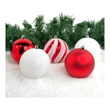 100MM BALL6PCS PACK IN A PVC TUBE MAIN MOLD BALL IN SHINY RE - 130-9502758