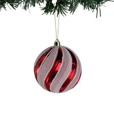 100MM BALL6PCS PACK IN A PVC TUBE MAIN MOLD BALL IN SHINY RE - 130-9502758