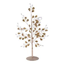 35CM CLEAR BEANDS +GOLD DIAMOND TREE - 140-1900329