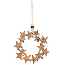 ORNAMENTO SUSPENSO 15X2X15CM - 140-2200986