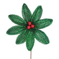POINSETTIA DECOR 25X24X5CM - 140-4102152