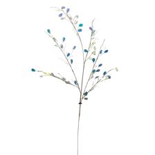 PLASTIC BEAD AND LEAVES BRANCH - 140-4700252
