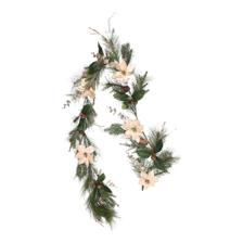 FIVE FLOWERS GARLAND W/ PINECONE - 140-5702939