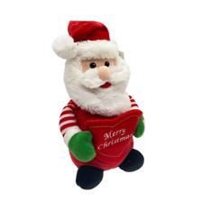 SANTA  C/MUS C/MOV 25X15X12CM - 150-1500010