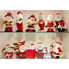 SANTA C/MOV /26CM MUSIC AT BAT - 150-2000045