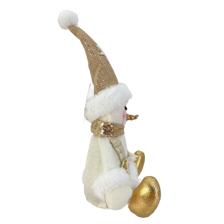 30CMH SITTING SNOWMAN - 150-8000451B