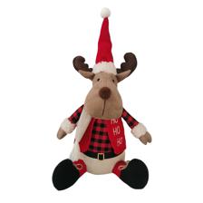 SITTING CHUBBY REINDEER - 150-8100589C