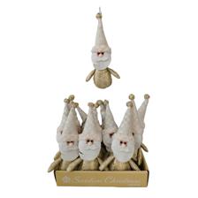 DECORAÇÃO SANTA 12PCS 9X4X21CM - 150-8100656A