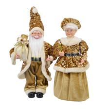 STANDING SANTA & MRS SANTA 45c - 160-4500557