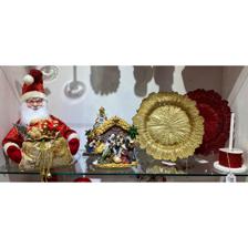PAPAI NOEL COM PONTA DE ÁRVORE 45CM - 160-4502251