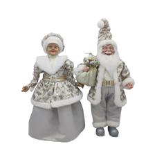 JG SANTA/MAMA SANTA DECOR 2PCS - 160-4502886