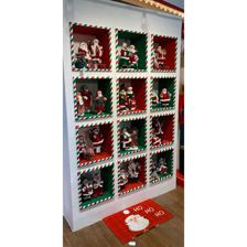 DECORAÇÃO DE PAPAI NOEL 17X14.5X20CM - 160-4503076