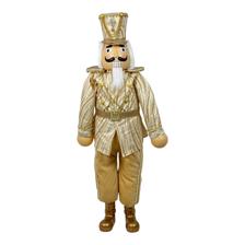 STANDING NUTCRACKER SOLDIER 122cmH PLASTIC HEAD/HANDS - 160-4503522