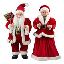 JG SANTA/MAMA SANTA DECORAÇÃO 2PCS - 160-4503692