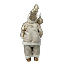 STANDING MUSICAL SANTA 71CMH PLASTIC HEADHANDS SANTA CLAUSE - 160-4503953