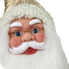 STANDING MUSICAL SANTA 71CMH PLASTIC HEADHANDS SANTA CLAUSE - 160-4503953