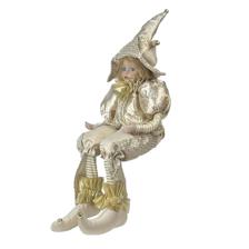 SITTING MUSICAL KID JESTER 56CMH PORCELAIN HEADHANDS TOY LAN - 160-4503963