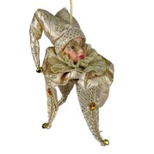 MASK JESTER ORNAMENT 35CMH PLASTIC HEAD - 160-4503990