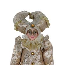 STANDING MASK JESTER 80CMH PLASTIC HEADHANDS - 160-4503991