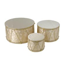 CONJUNTO DE TAMBORES DECORATIVOS JG - 160-4503998