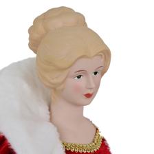 ANGEL WFEATHER WINGS 61CMH PORCELAIN HEADHANDS - 160-4504011