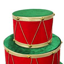CONJUNTO DE TAMBORES DECORATIVOS JG - 160-4504040