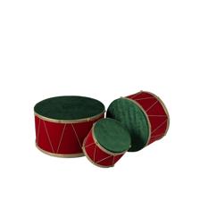 CONJUNTO DE TAMBORES DECORATIVOS JG - 160-4504040