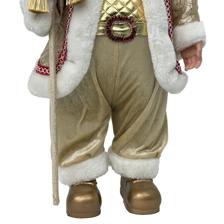 STANDING MUSICAL SANTA 71CMH PLASTIC HEADHANDS SANTA CLAUSE - 160-4504051