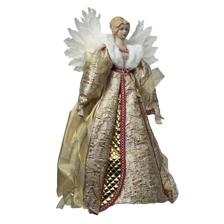 ANGEL WFEATHER WINGS 61CMH PORCELAIN HEADHANDS - 160-4504057