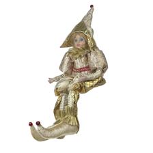 SITTING MUSICAL KID JESTER 56CMH PORCELAIN HEADHANDS TOY LAN - 160-4504061