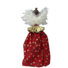 ANGEL WFEATHER WINGS 28CMH POLYRESIN HEADHANDS - 160-4504095