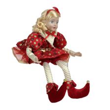 SITTING MUSICAL KID JESTER 43CMH PORCELAIN HEADHANDS TOY LAN - 160-4504099