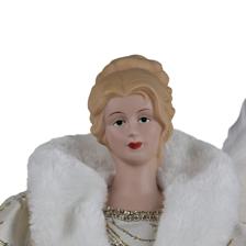 ANGEL WFEATHER WINGS 61CMH PORCELAIN HEADHANDS - 160-4504141