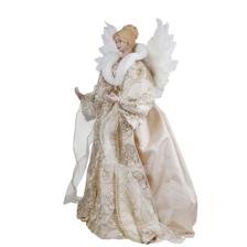 ANGEL WFEATHER WINGS 61CMH PORCELAIN HEADHANDS - 160-4504166