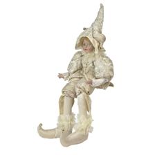 SITTING MUSICAL KID JESTER 56CMH PORCELAIN HEADHANDS TOY LAN - 160-4504170