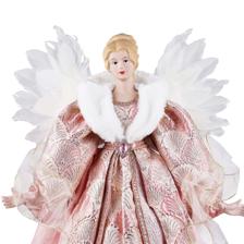 ANGEL WFEATHER WINGS 61CMH PORCELAIN HEADHANDS - 160-4504197