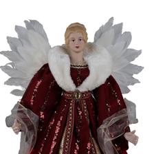 ANGEL WFEATHER WINGS 61CMH PORCELAIN HEADHANDS - 160-4504236