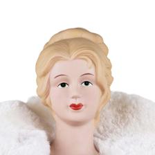 ANGEL WFEATHER WINGS 61CMH PORCELAIN HEADHANDS - 160-4504236